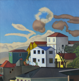 View from Tinakori Road - Greeting card