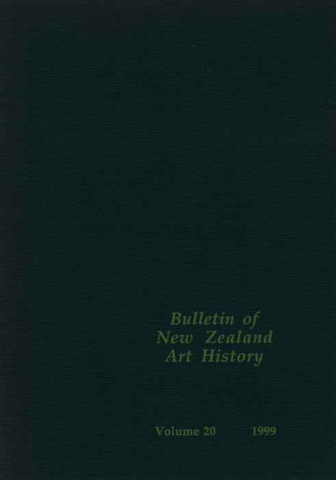 Bulletin of New Zealand Art History, Volume 20