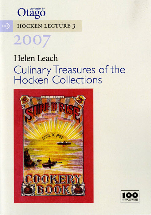 Culinary Treasures of the Hocken Collections