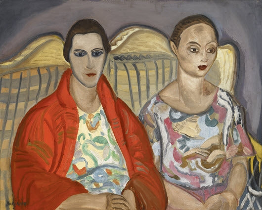 Friends,  Double Portrait