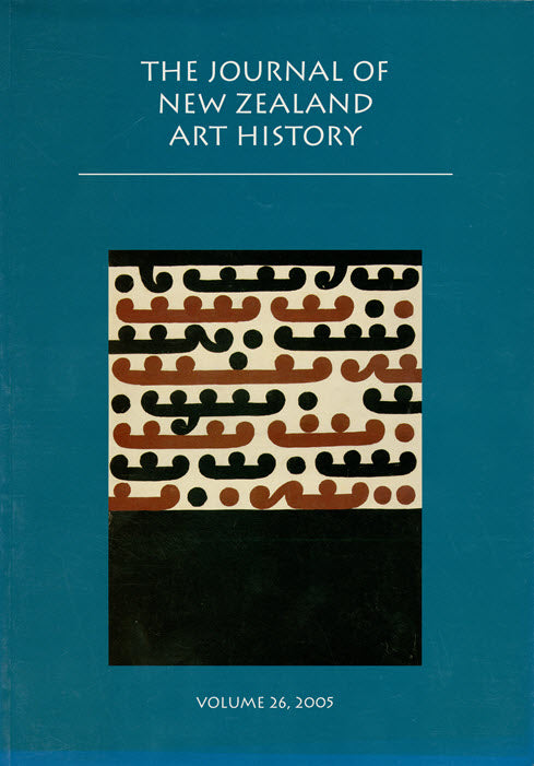Journal of New Zealand Art History, Volume 26