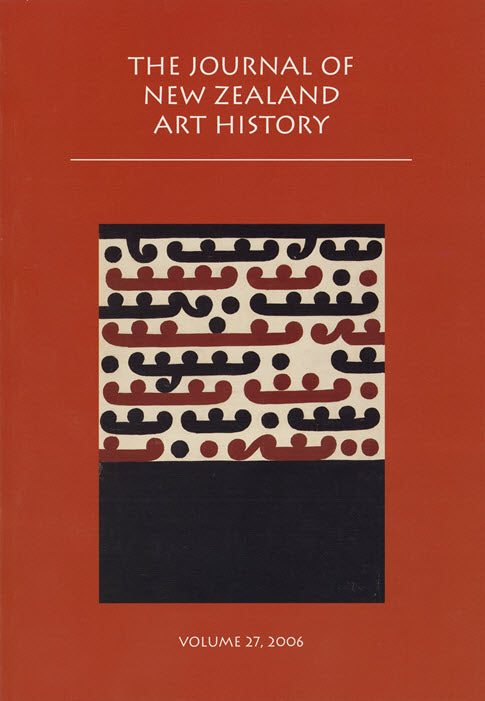 Journal of New Zealand Art History, Volume 27
