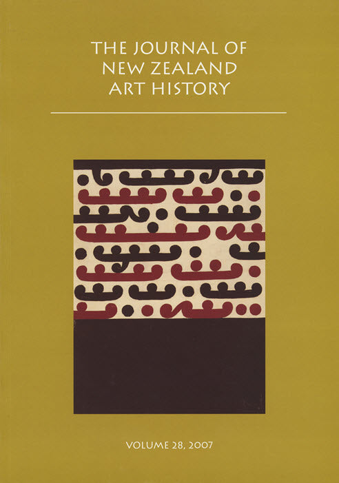 Journal of New Zealand Art History, Volume 28