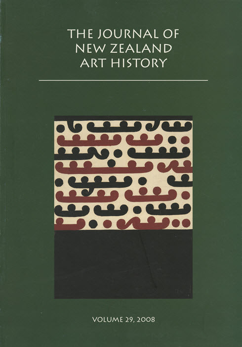 Journal of New Zealand Art History, Volume 29
